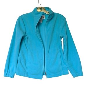 Light Blue Fleece Jacket